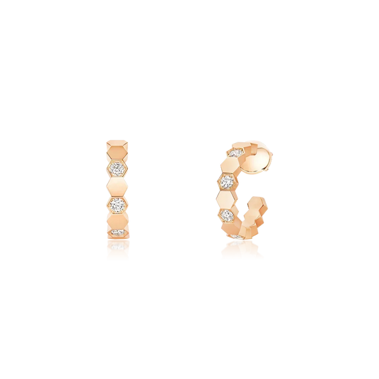 [vivabelle]Hollow Design Four-Leaf Clover Flower Shape Ring