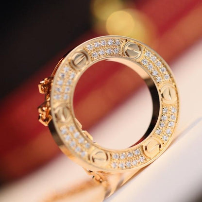 [vivabelle]LOVE NECKLACE ADJUSTABLE ROSE GOLD