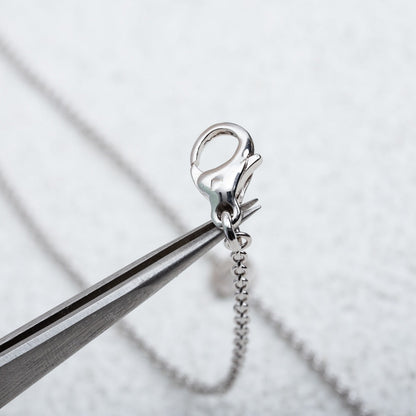 [vivabelle]PARENTESI NECKLACE SILVER