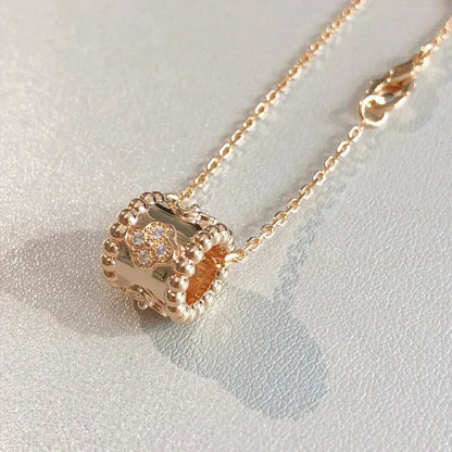 [vivabelle]PERLEE PEDANT NECKLACE GOLD / ROSE GOLD