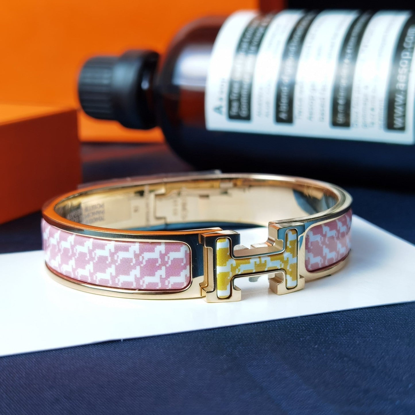 [vivabelle]H HORSE BRACELET 12MM