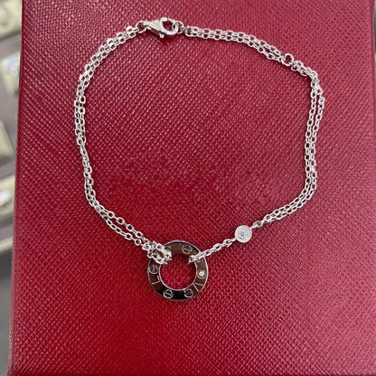 [vivabelle]LOVE BRACELET 2 DIAMOND