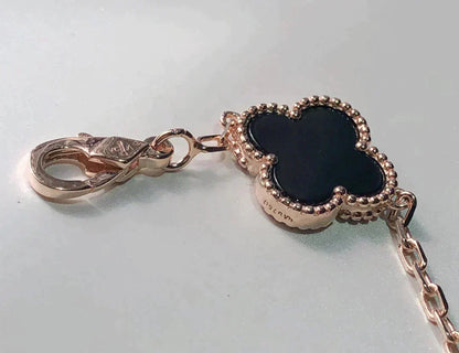 [vivabelle]CLOVER 5 MOTIFS MULTICOLOR  BRACELET