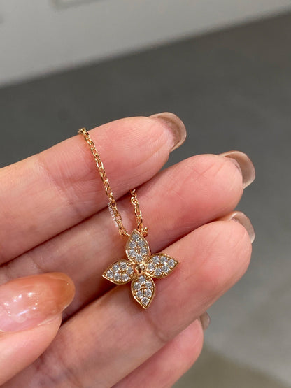 [vivabelle]STAR DIAMOND NECKALCE