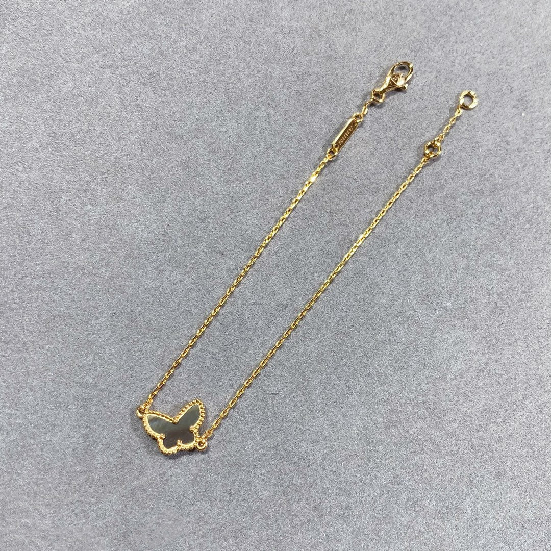 [vivabelle]BUTTERFLY DARK MOP BUTTERFLY BRACELET