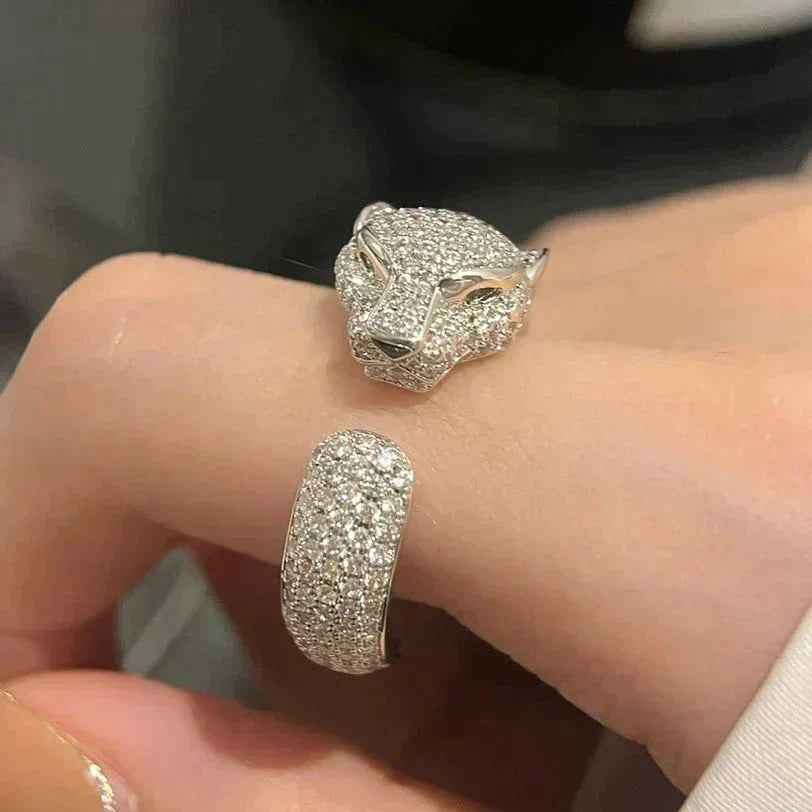[vivabelle]PANTHERE 5.5MM ALL DIAMOND RING