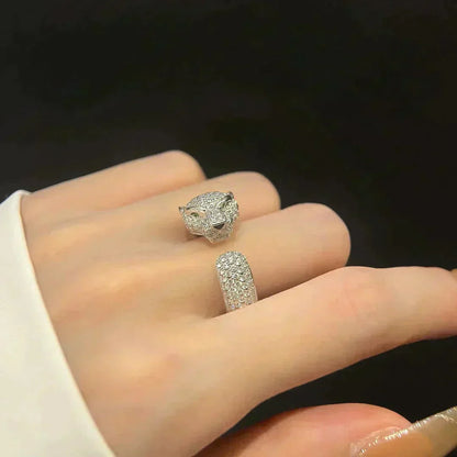 [vivabelle]PANTHERE 5.5MM ALL DIAMOND RING