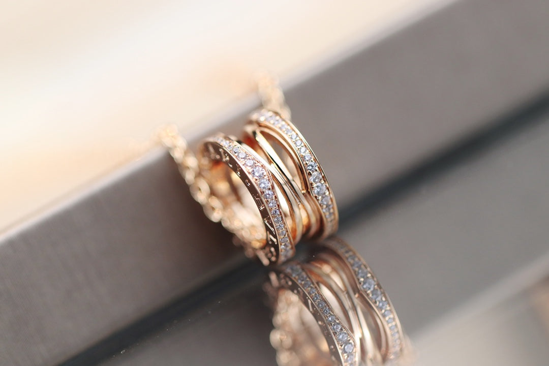 [vivabelle]ZERO 1 PINK GOLD NECKLACE