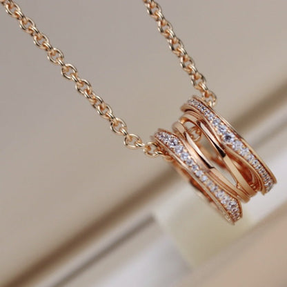 [vivabelle]ZERO 1 PINK GOLD NECKLACE
