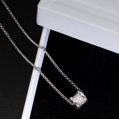 [vivabelle]ZERO 1 SILVER DIAMOND NECKLACE