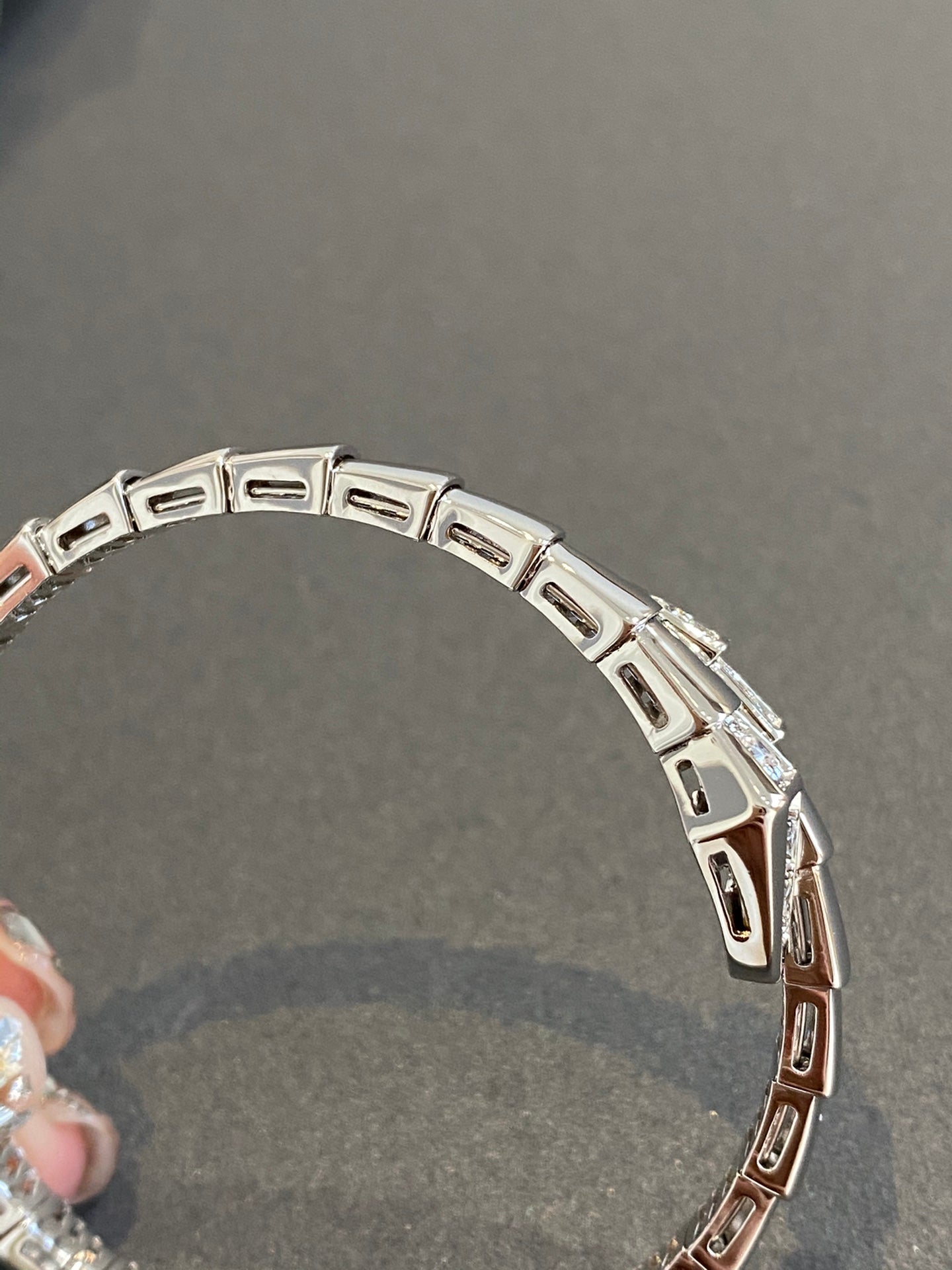[vivabelle]SERPENTI BRACELET DIAMONDS SILVER