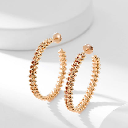 [vivabelle]CLASH HOOP EARRINGS