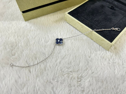 [vivabelle]CLOVER 1 MOTIF PIETERSITE BRACELET