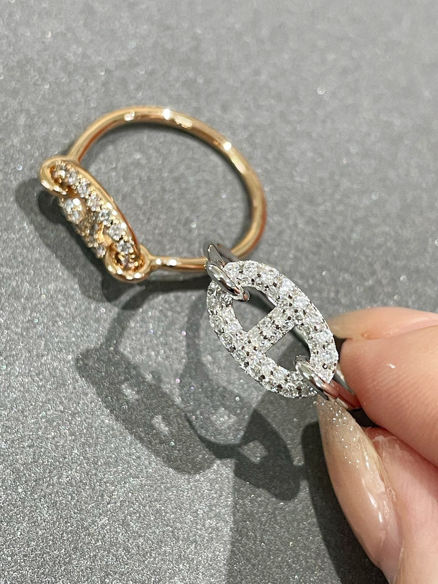 [vivabelle]RONDE SMALL DIAMOND RING