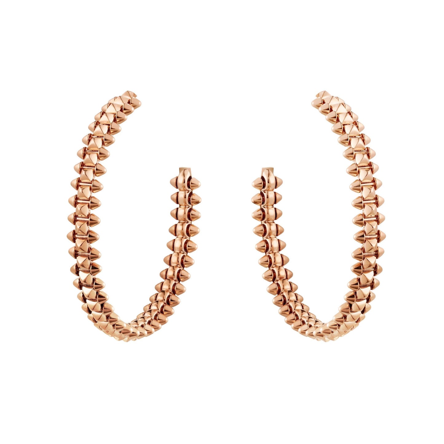 [vivabelle]CLASH LARGE HOOP EARRINGS