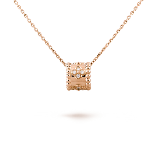 [vivabelle]PERLEE PEDANT NECKLACE GOLD / ROSE GOLD