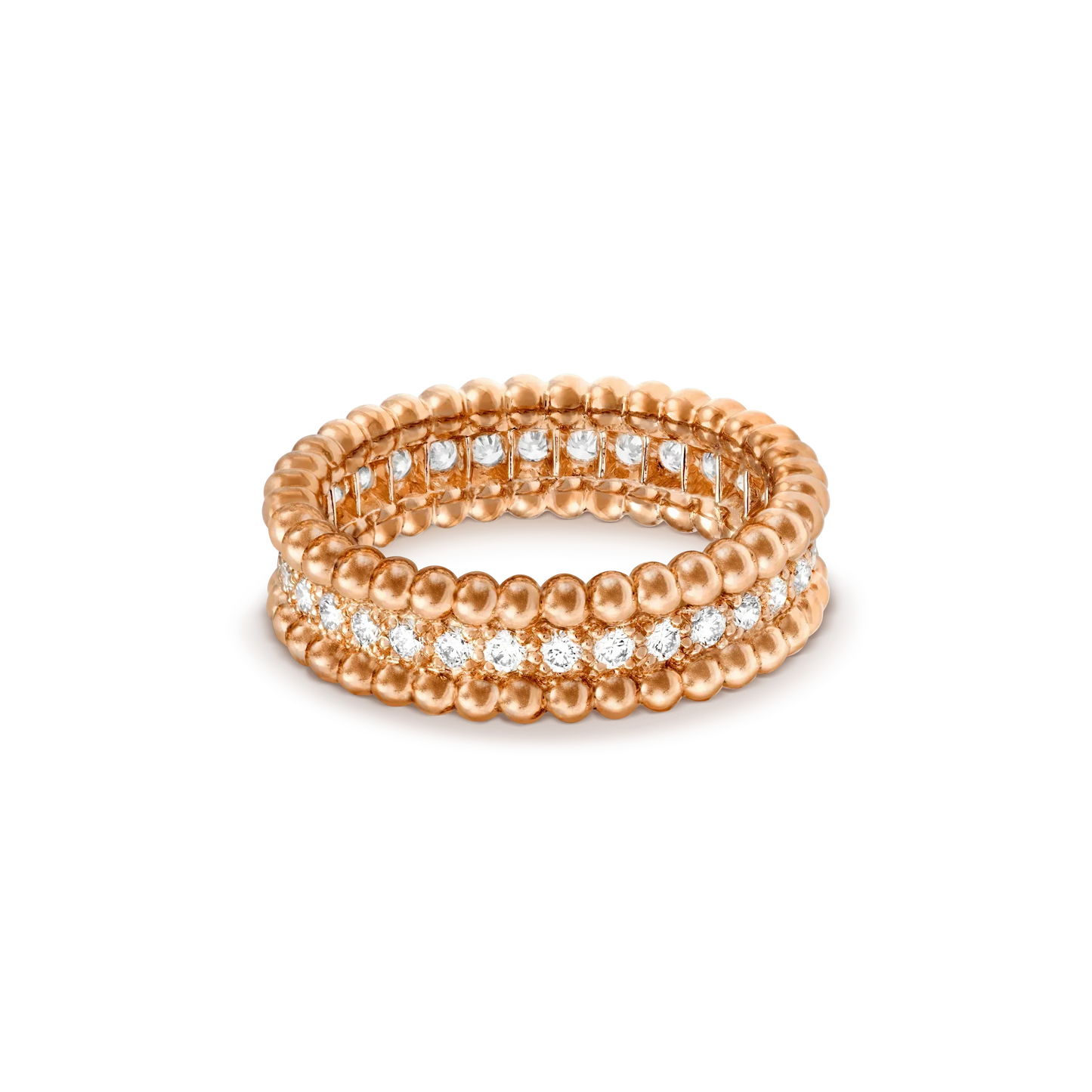 [vivabelle]PERLEE DIAMOND ROSE GOLD RING