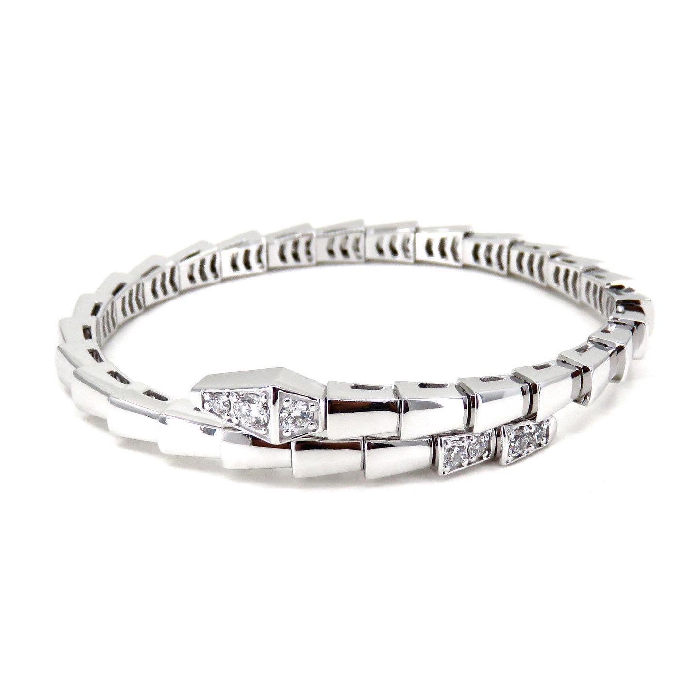 [vivabelle]SERPENTI BRACELET DIAMONDS SILVER