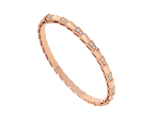 [vivabelle]SERPENTI BRACELET PINK GOLD DIAMOND