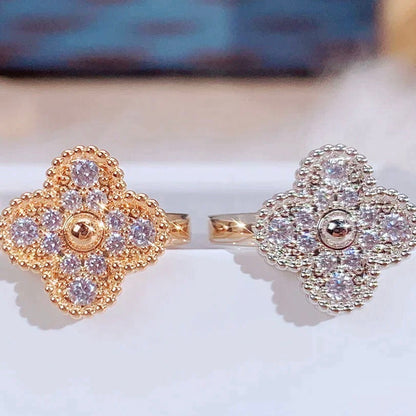 [vivabelle]CLOVER DIAMOND RING