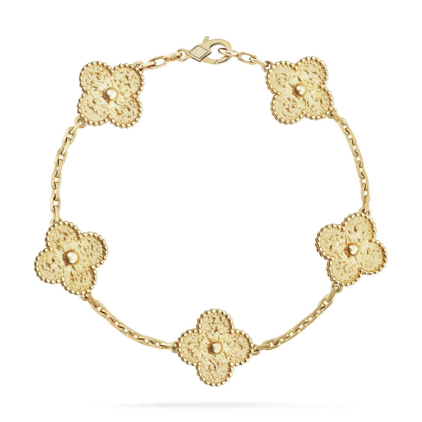 [vivabelle]CLOVER 5 MOTIFS BRONZING BRACELET