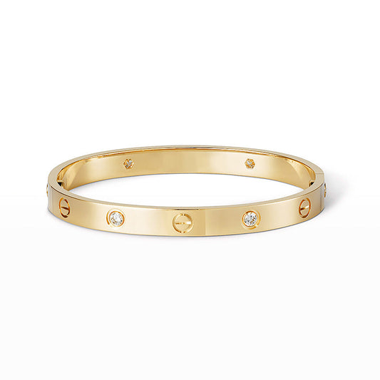 [vivabelle]LOVE BRACELET 6.1MM 4 DIAMONDS