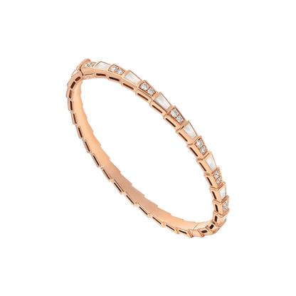 [vivabelle]SERPENTI BRACELET PINK GOLD MOP DIAMOND