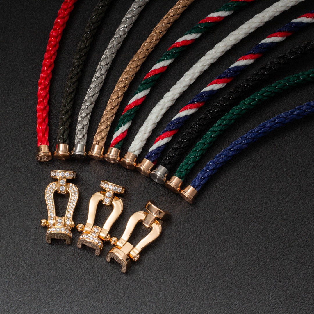 [vivabelle]FORCE LARGE HORSESHOE NO DIAMOND BRACELET GOLD