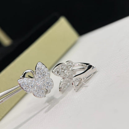 [vivabelle]BUTTERFLY ALL DIAMOND EARRINGS