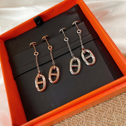 [vivabelle]CHAINE TASSEL EARRINGS