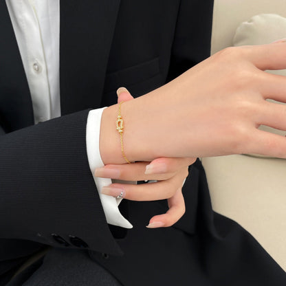 [vivabelle]FORCE 10 SMALL CHAIN BRACELET