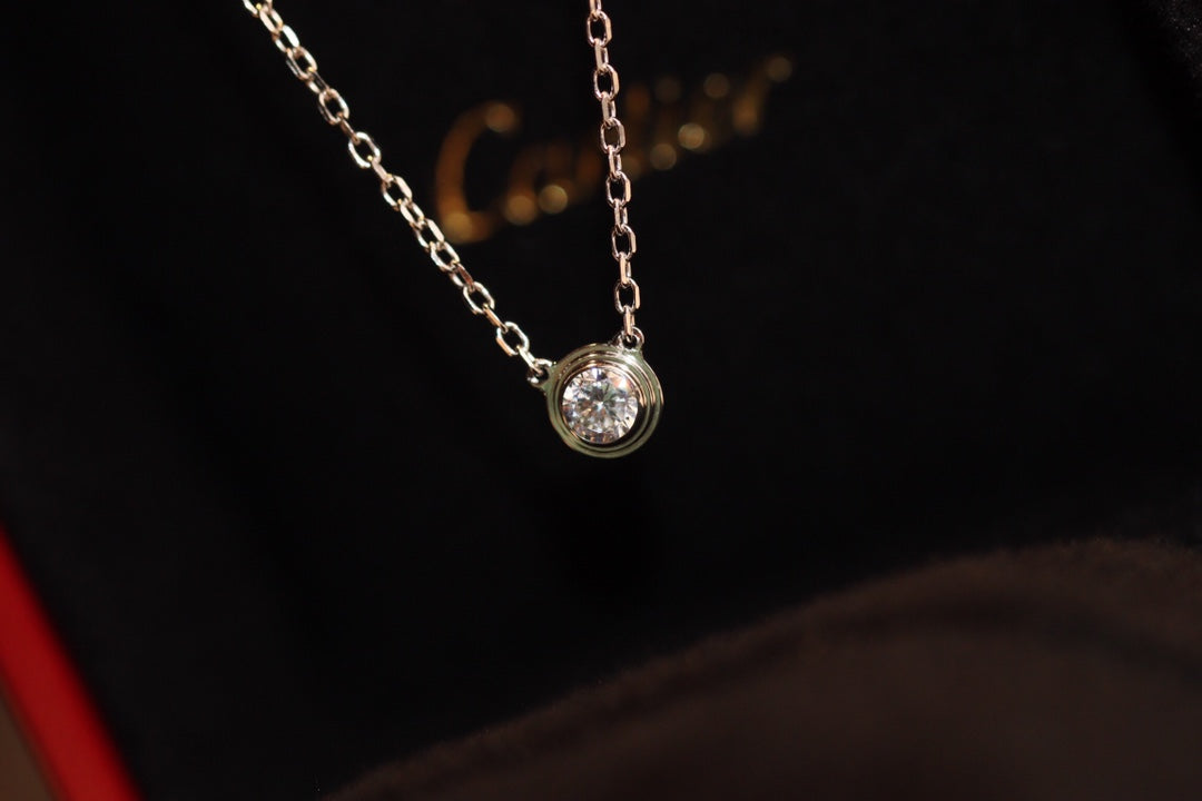 [vivabelle]DAMOUR DIAMOND NECKLACE