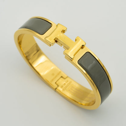 [vivabelle]H BRACELET BLUE GREEN 12MM