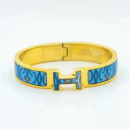 [vivabelle]H BRACELET BLUE MULTICOLOR