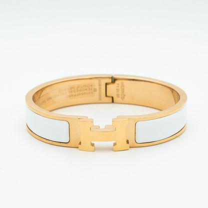 [vivabelle]H WHITE BRACELET