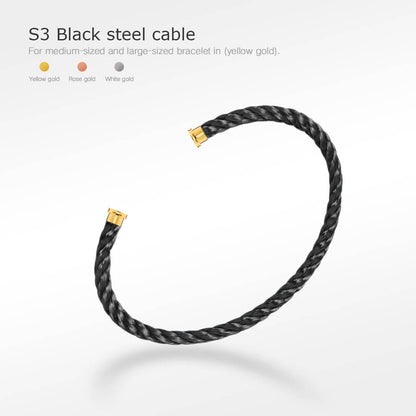 [vivabelle]FORCE SERIES BRACELET CABLES 50 CHOICES (DIY SELECTION)