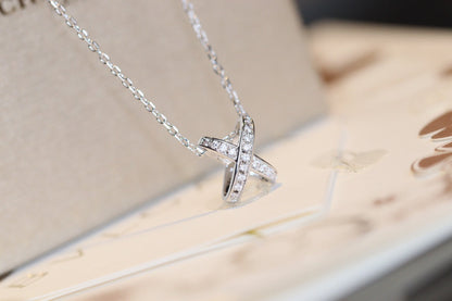 [vivabelle]JEUX DE DIAMOND NECKLACE