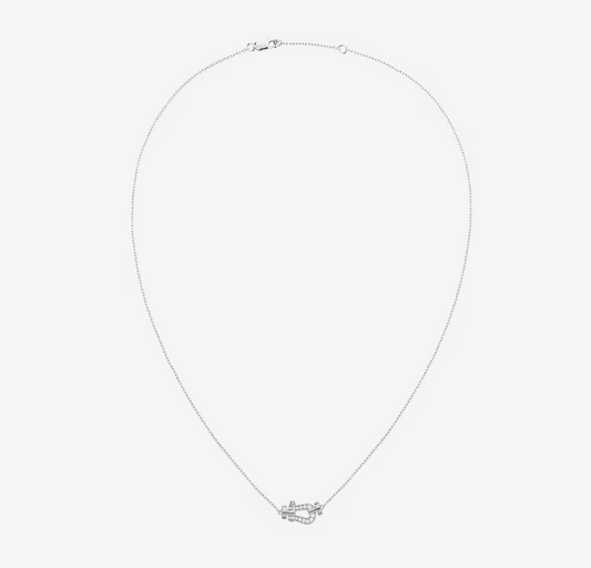 [vivabelle]FORCE 10 DIAMOND SILVER NECKLACE MINI MODEL