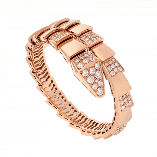 [vivabelle]SERPENTI BRACELET PINK GOLD DIAMOND
