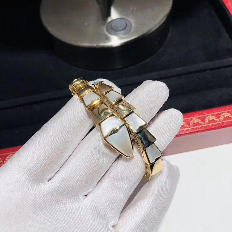 [vivabelle]SERPENTI BRACELET MOP GOLD