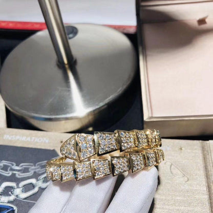 [vivabelle]SERPENTI BRACELET 8MM GOLD DIAMOND