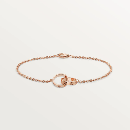 [vivabelle]LOVE BRACELET DOUBLE RING