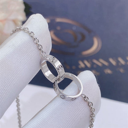[vivabelle]LOVE BRACELET DOUBLE RING
