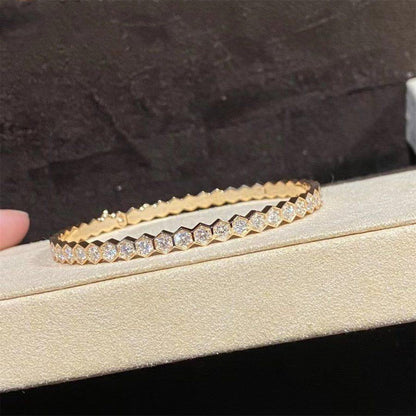 [vivabelle]BEE LOVE GOLD BRACELET FULL DIAMOND