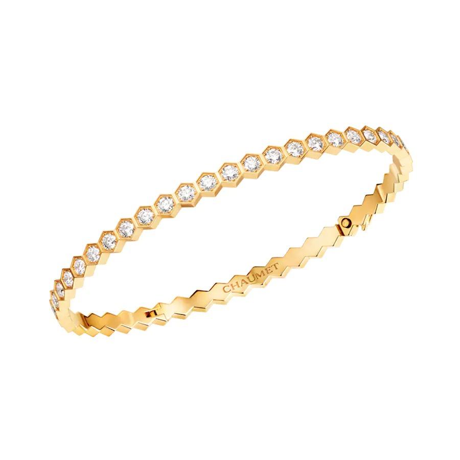 [vivabelle]BEE LOVE GOLD BRACELET FULL DIAMOND