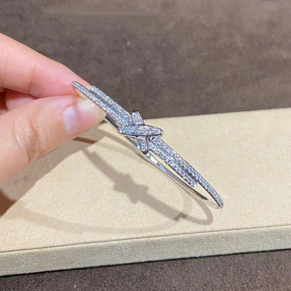 [vivabelle]JEUX DE BRACELET DIAMONDS SILVER