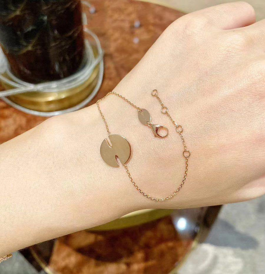 [vivabelle]JEUX DE BRACELET MOP PINK GOLD DIAMONDS