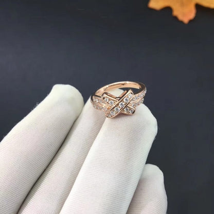 [vivabelle]JEUX DE RING PINK GOLD DIAMOND