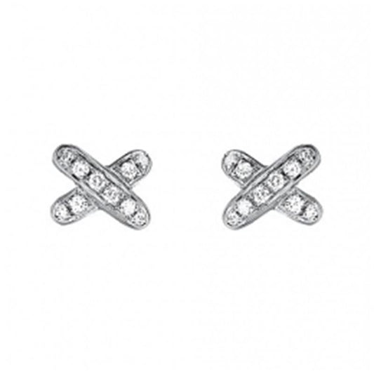 [vivabelle]JEUX DE DIAMOND EARRINGS