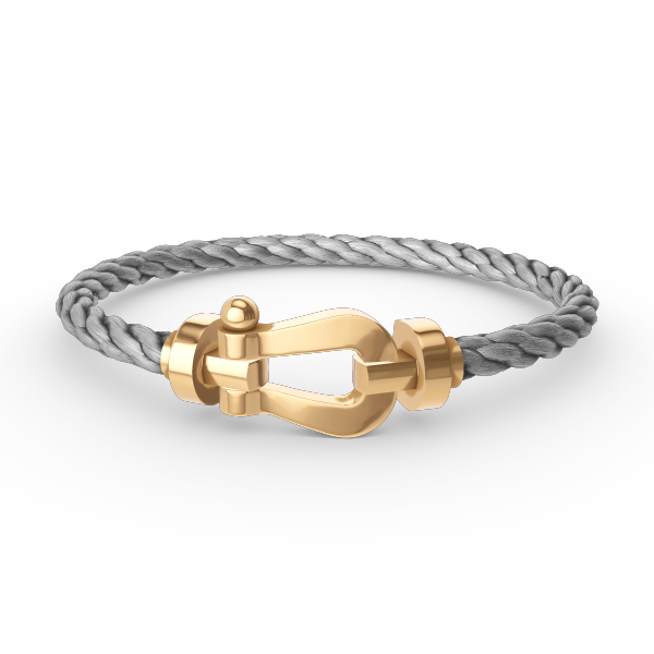 [vivabelle]FORCE LARGE HORSESHOE NO DIAMOND BRACELET GOLD
